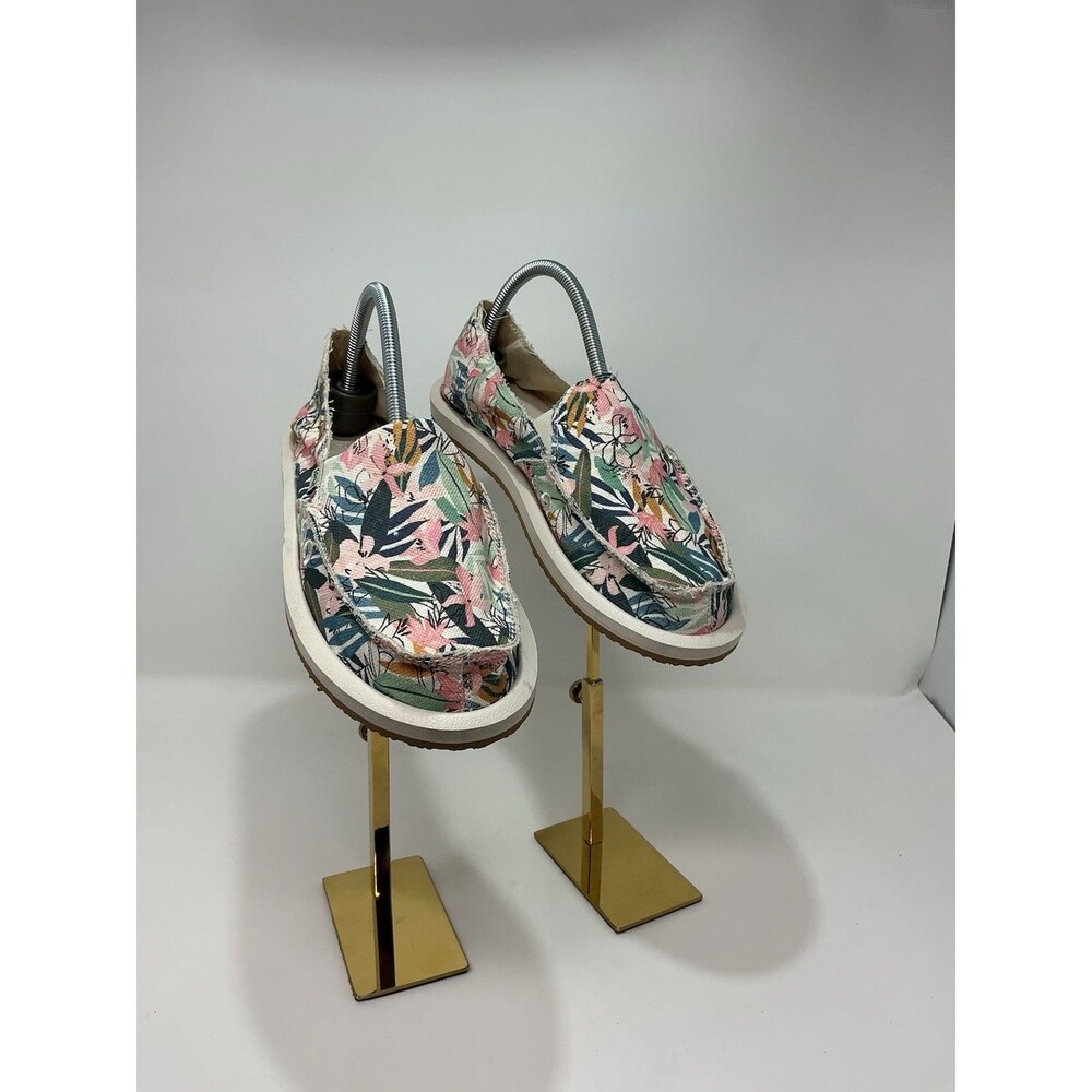 Sanuk Donna Tropical Slip-on Women's Shoes Size 9